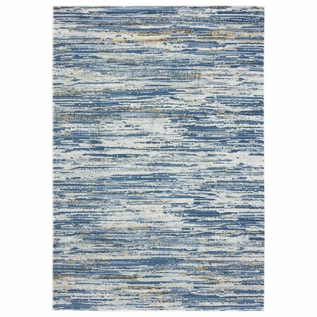 UNITED WEAVERS OF AMERICA Veronica Casino Blue Oversize Area Rectangle Rug, 12 ft. 6 in. x 15 ft. 2610 20160 1215